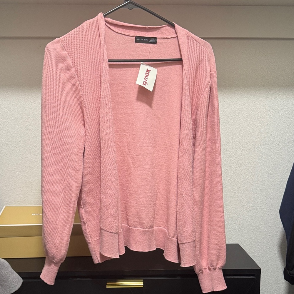 Nine West Pink Women's Cardigan